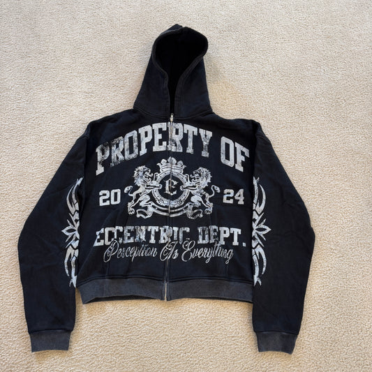 Property of Eccentric Dept. Zip Up